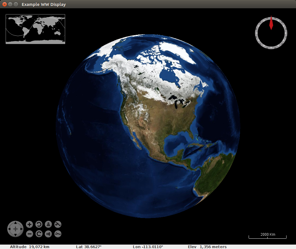 NASA WorldWind MyApplication